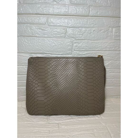 GIGI New York bag Stone Embossed Python Leather - Picture 6 of 7